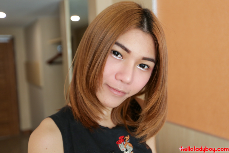 Feminine Ladyboy ready to film her first hardcore video